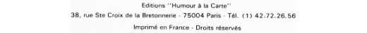 Humour a la Carte